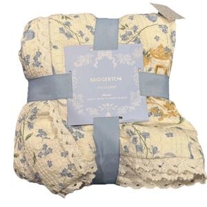 Bridgerton X Primark Viral Throw 120x150cm Netflix TV Series Throw Blanket